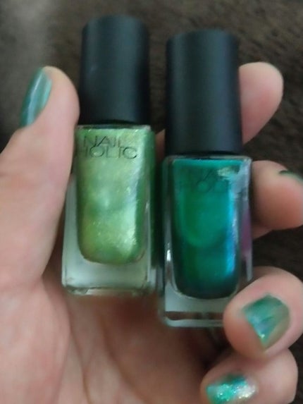 ネイルホリック Luxury color GR705/ネイルホリック/マニキュアを使ったクチコミ(1枚目)