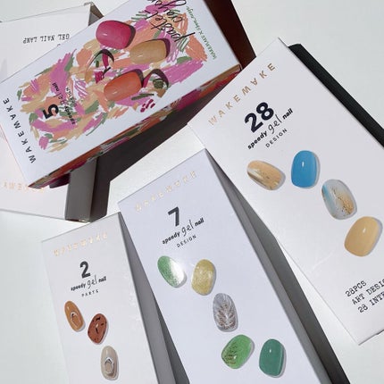 スピーディージェルネイル/wakemake/マニキュアを使ったクチコミ(7枚目)