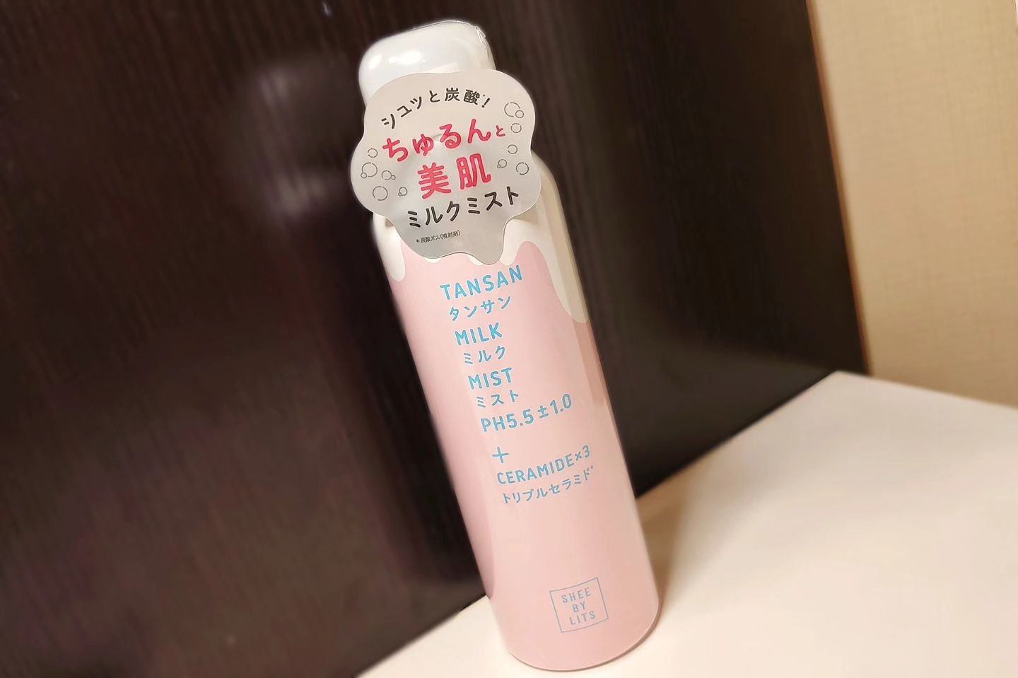 SHEE BY LITS 炭酸ミルクミスト/リッツ/ミスト状化粧水を使ったクチコミ（1枚目）