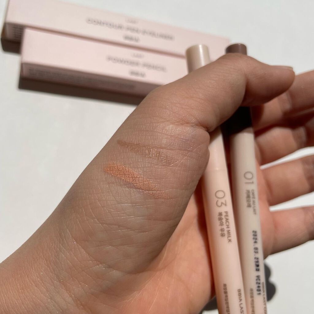 たぴおか on LIPS 「_✍BBIAラストパウダーペンシルBBIAの新作ペンシルたちを..」(3枚目)