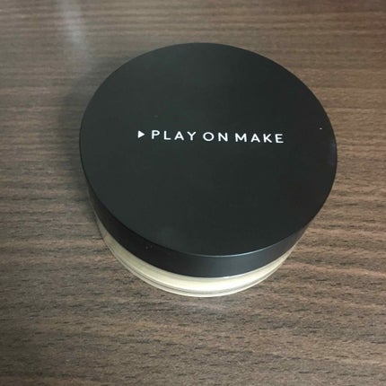 フェイスフィックスパウダー/play on make/ルースパウダーを使ったクチコミ(1枚目)
