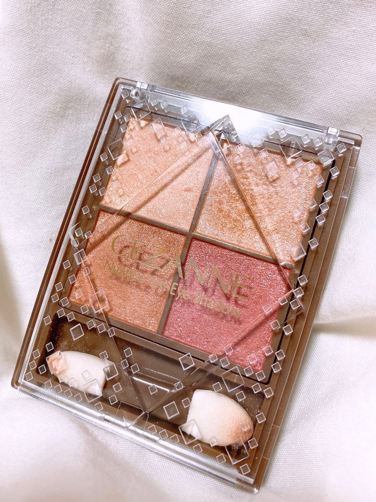 ニュアンスオンアイシャドウ/CEZANNE/アイシャドウパレットを使ったクチコミ(1枚目)