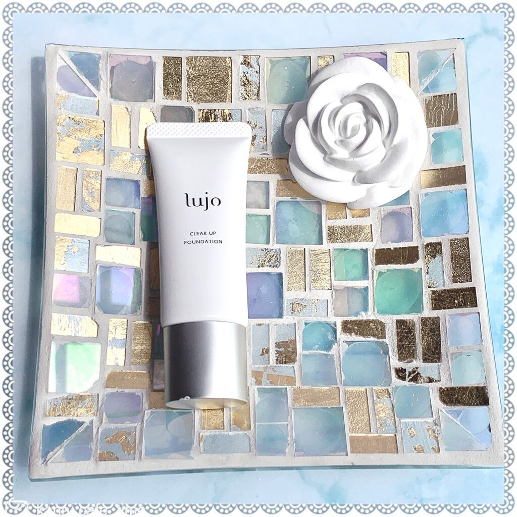クリアアップ ファンデーション/lujo/クリーム・エマルジョンファンデーションを使ったクチコミ（3枚目）