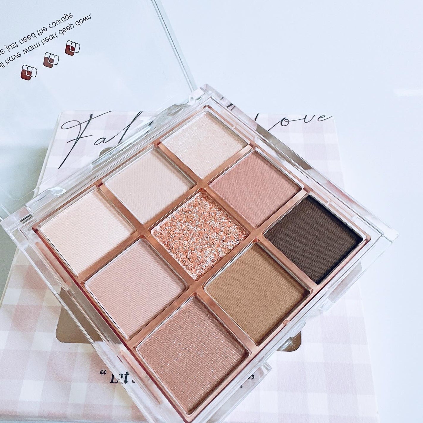 KEYBO FALL IN LOVE SHADOW PALETTE/keybo/アイシャドウパレットを使ったクチコミ(3枚目)