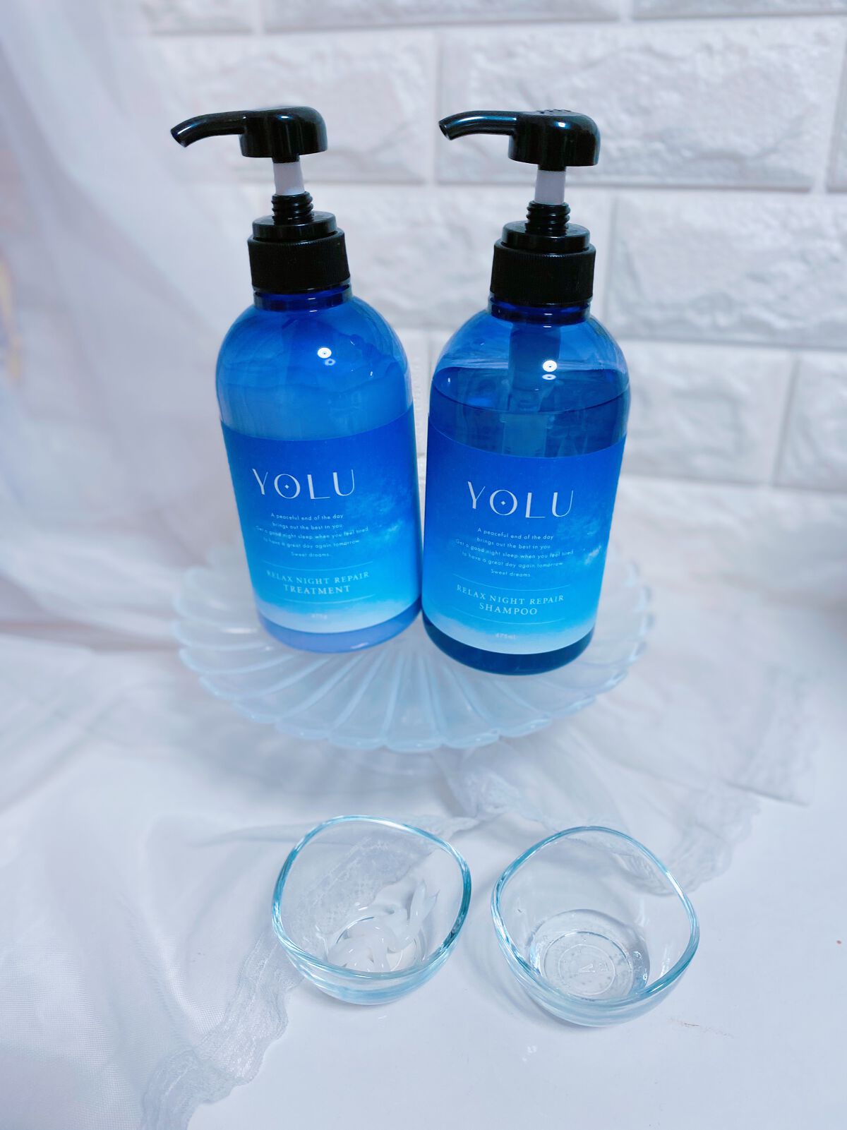 リラックスナイトリペア シャンプー/トリートメント/YOLU/市販シャンプーを使ったクチコミ(3枚目)