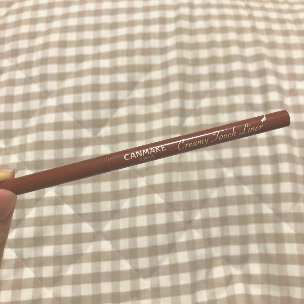 クリーミータッチライナー/キャンメイク/ジェルアイライナーを使ったクチコミ(1枚目)