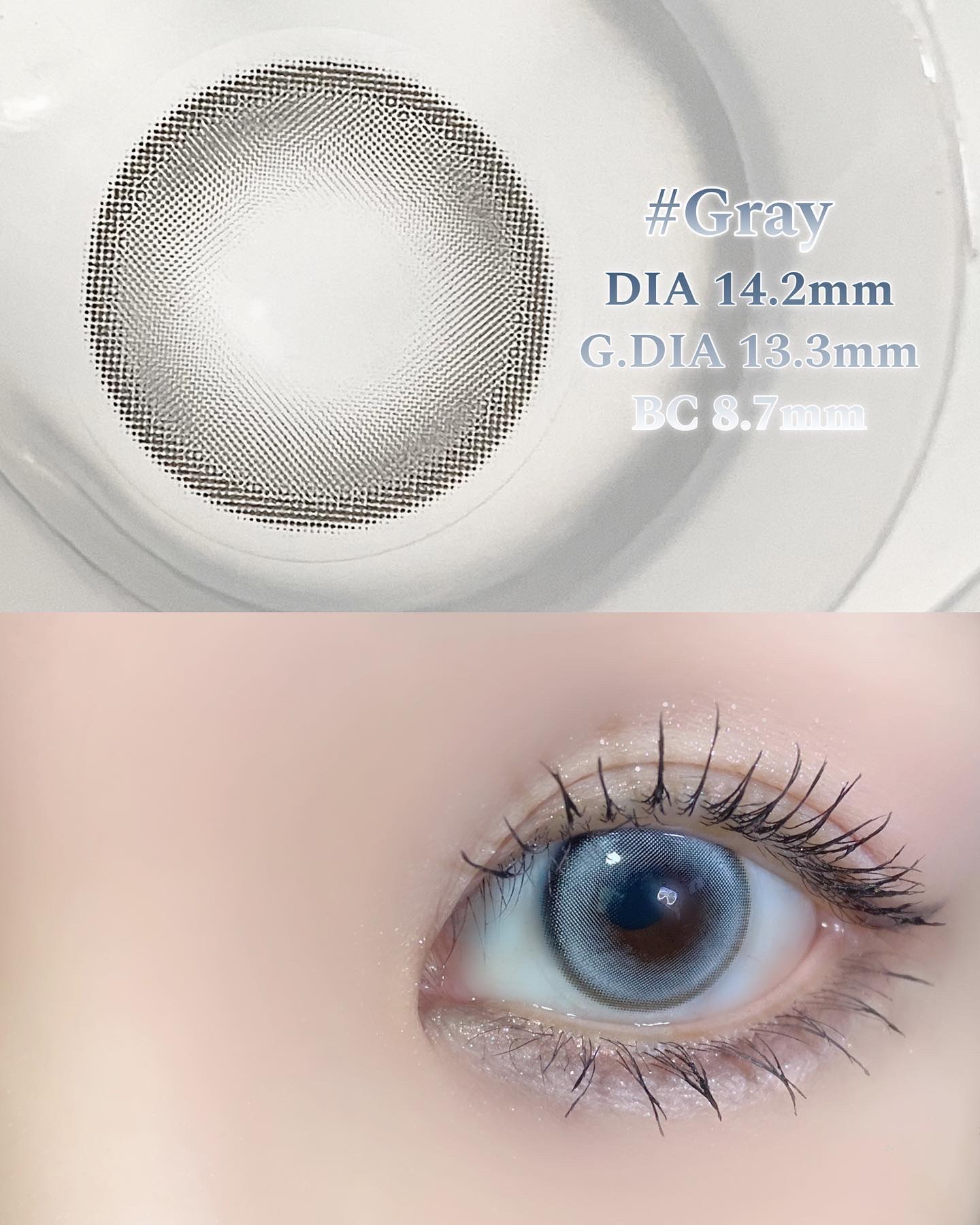 Pondy Kristin/Hapa kristin/１ヶ月（１MONTH）カラコンを使ったクチコミ（2枚目）