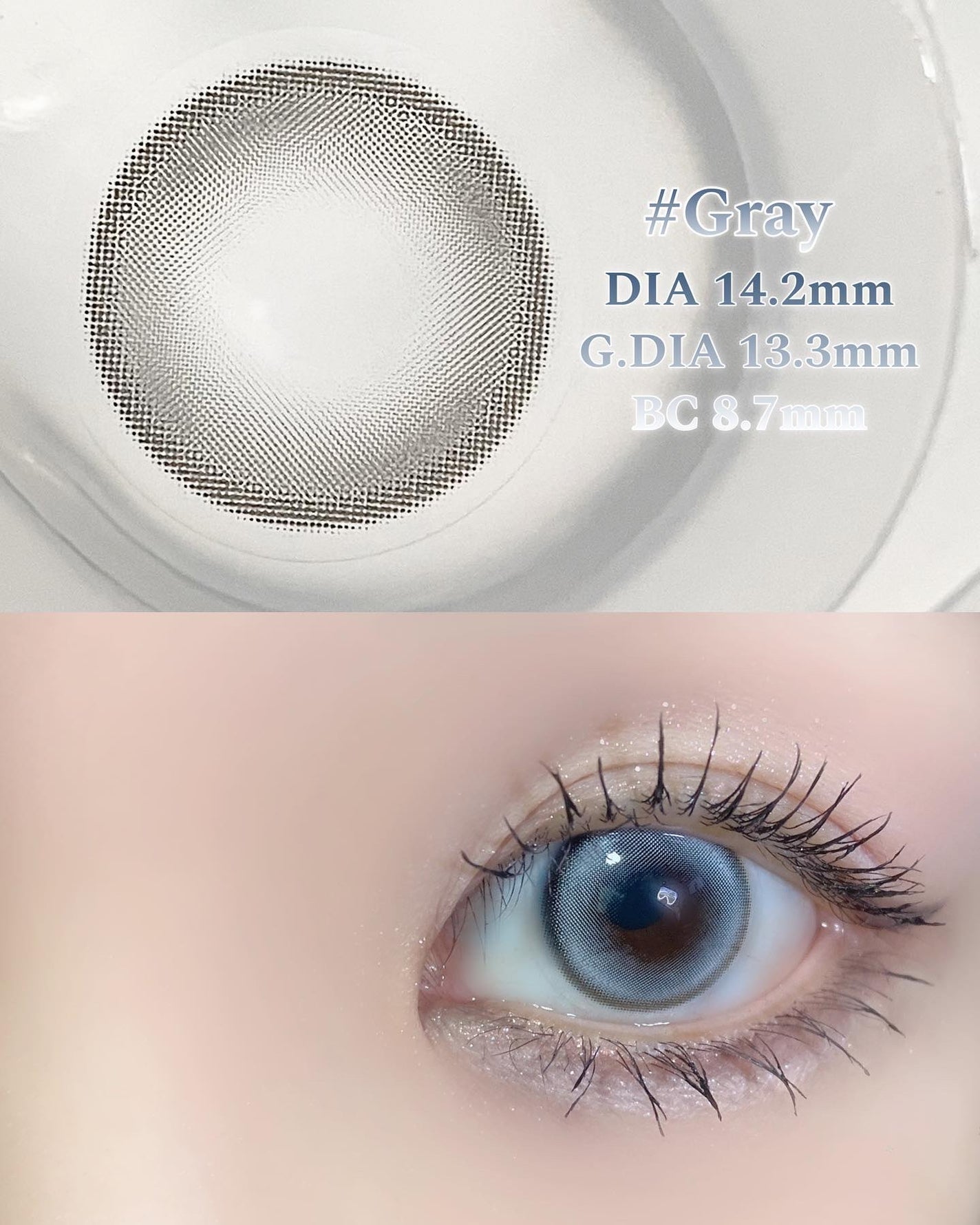 Pondy Kristin/Hapa kristin/1ヶ月(1MONTH)カラコンを使ったクチコミ(2枚目)