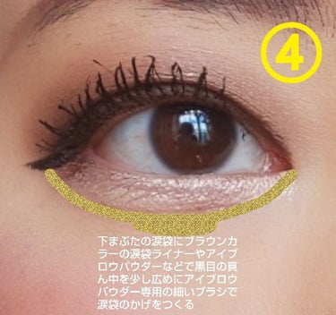 GLAM'EYES QUAD EYE SHADOW/リンメル/アイシャドウパレットを使ったクチコミ（6枚目）