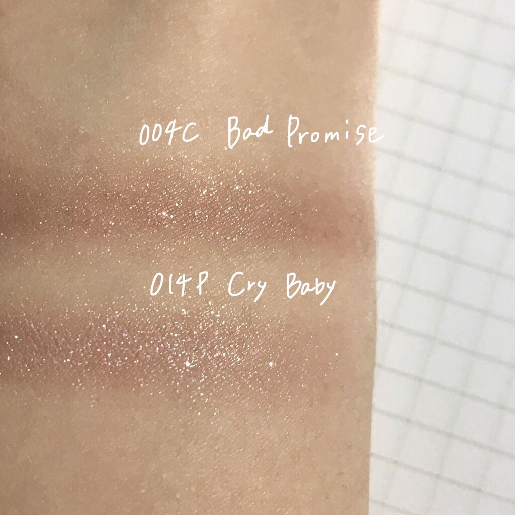 アディクション ザ アイシャドウ クリーム 004C Bad Promise/ADDICTION/ジェル・クリームアイシャドウを使ったクチコミ（3枚目）