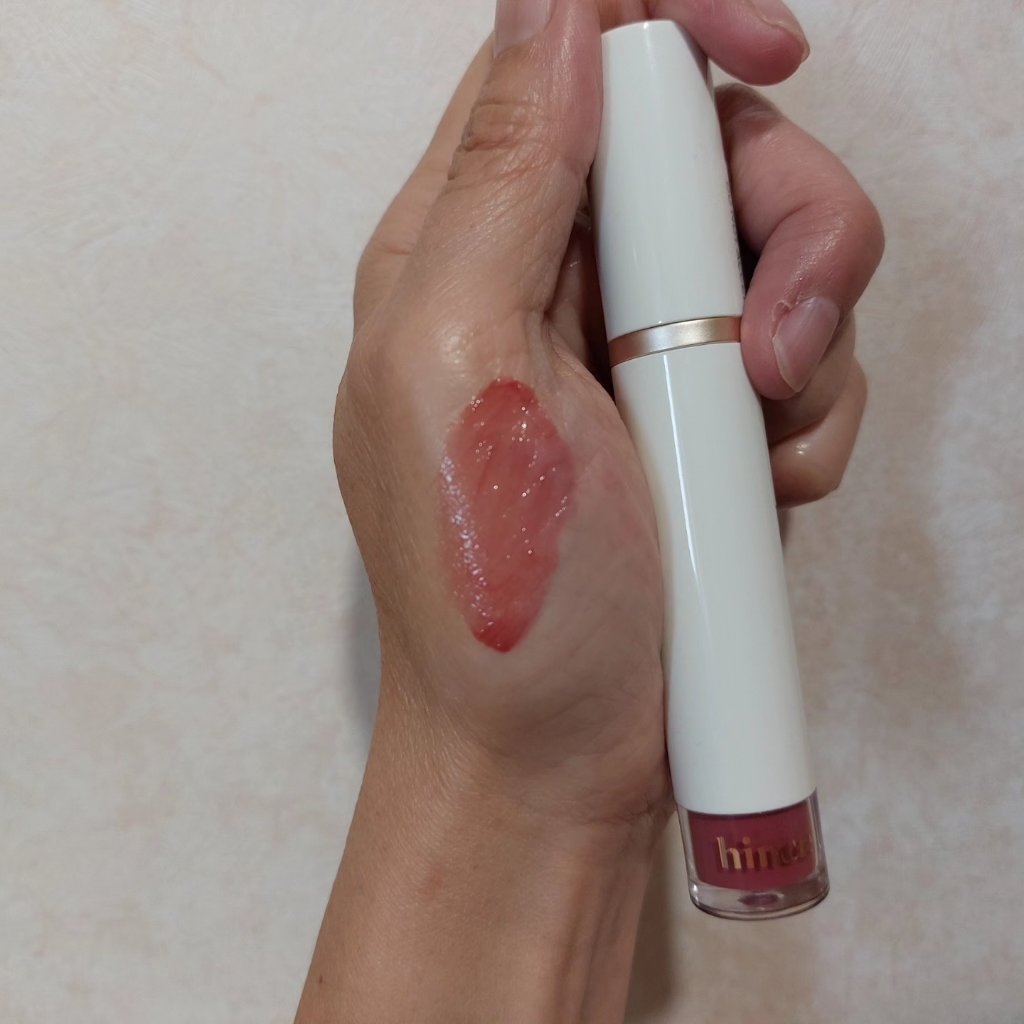 ムードインハンサーウォーターリキッドグロウ/hince/口紅を使ったクチコミ（1枚目）