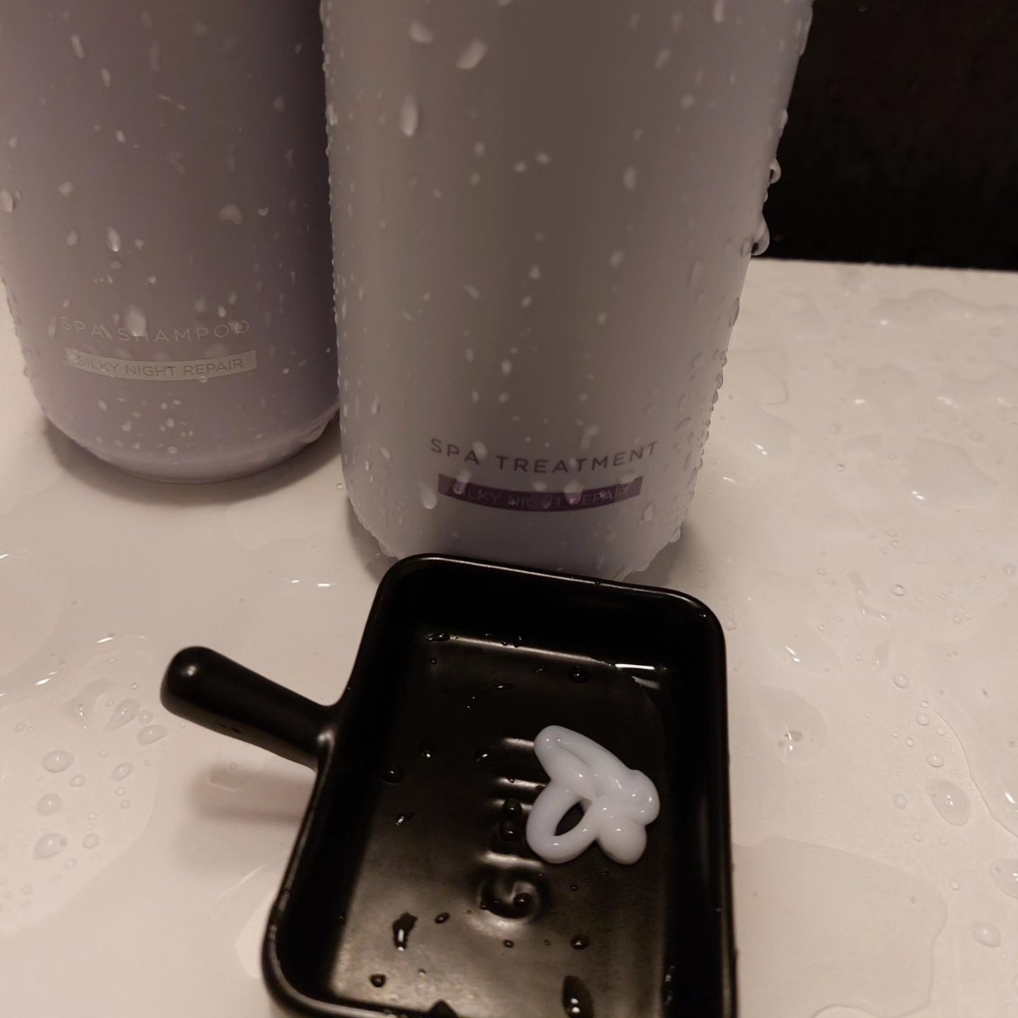 ＯＲ スパ・シャンプー／ヘアトリートメント シルキーナイトリペア/Off&Relax/市販シャンプーを使ったクチコミ（3枚目）