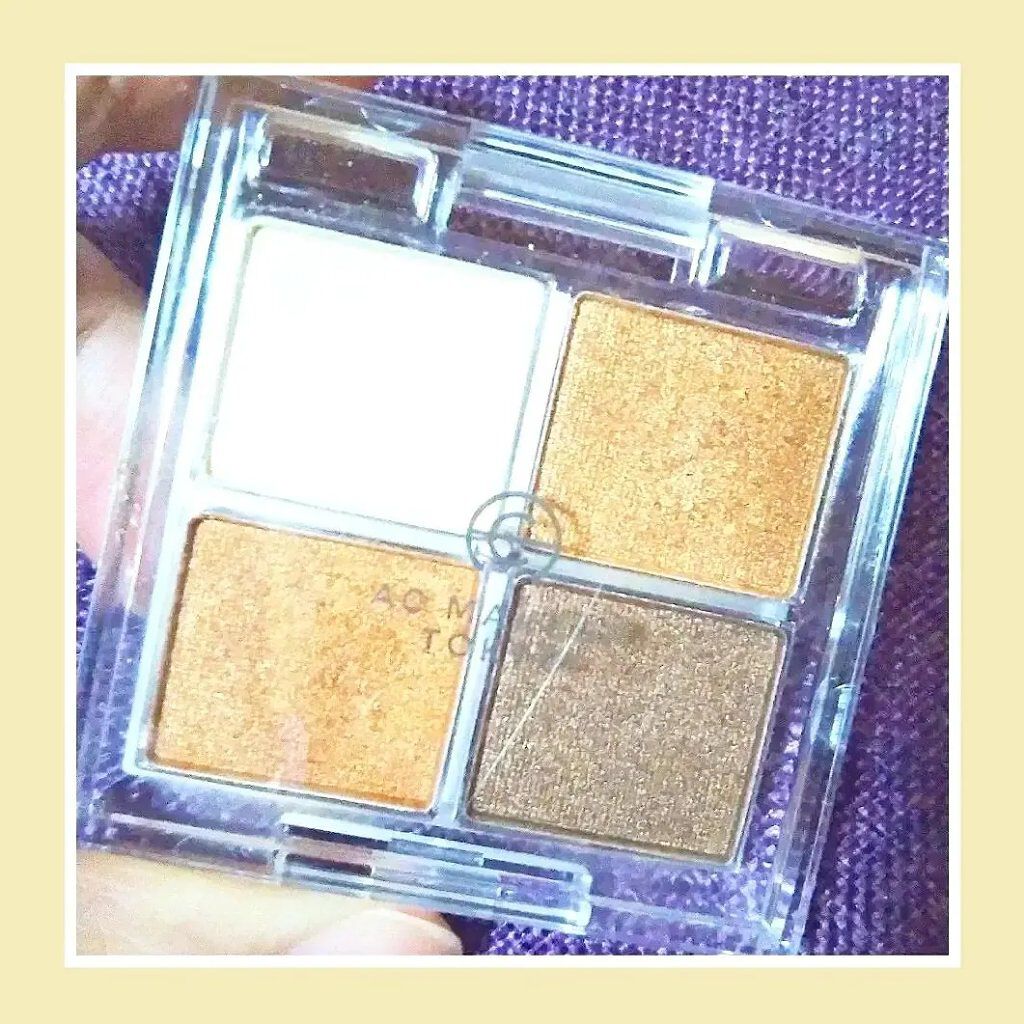 AC シークレット ビッグアイパレット/セリア/アイシャドウパレットを使ったクチコミ（1枚目）