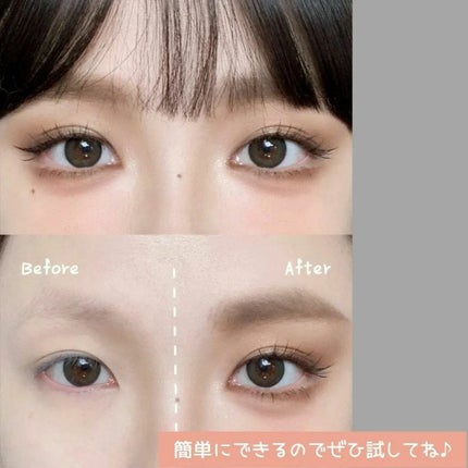 整形メイクちゃん on LIPS 「【茶系のアイシャドウがやっぱり最強!】肌馴染の良いブラウンのア..」(4枚目)