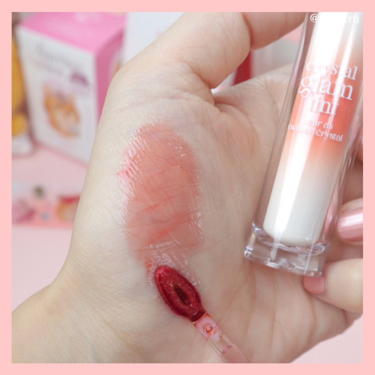 クリスタル グラム ティント/CLIO/リップティントを使ったクチコミ(7枚目)