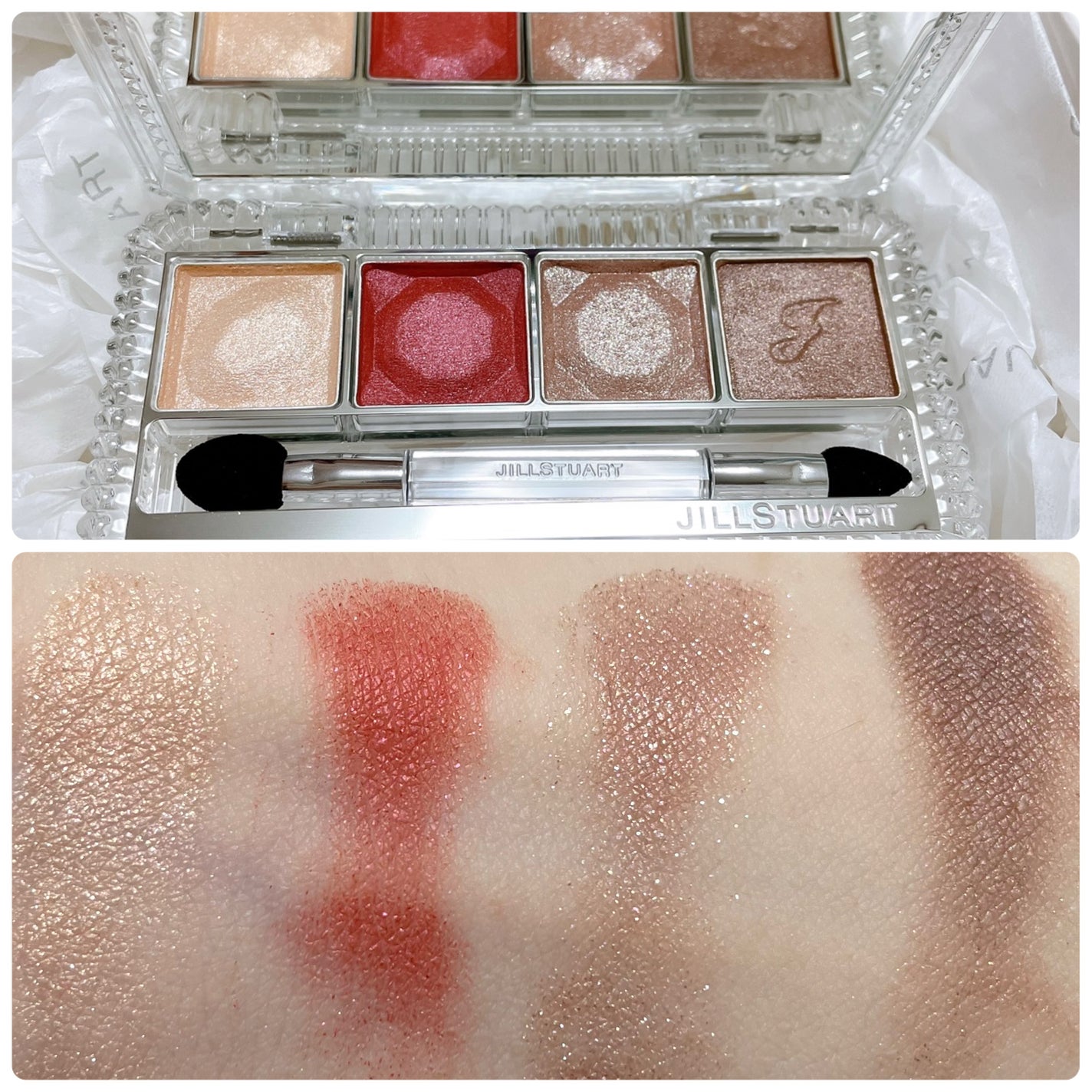 ジルスチュアート エターナルクチュール アイズ シマー/JILL STUART/アイシャドウパレットを使ったクチコミ(3枚目)