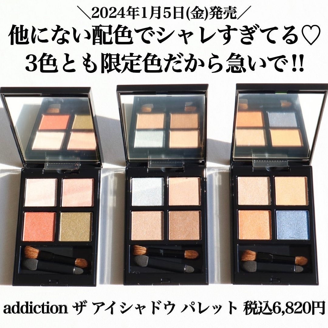 アディクション ザ アイシャドウ パレット/ADDICTION/アイシャドウパレットを使ったクチコミ(3枚目)