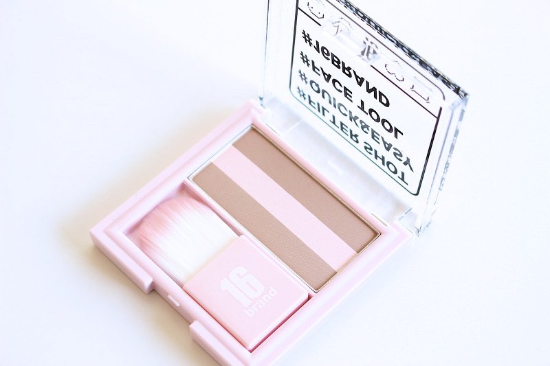 16フィルターショットコンツアーピーチ/16BRAND/シェーディングを使ったクチコミ（2枚目）