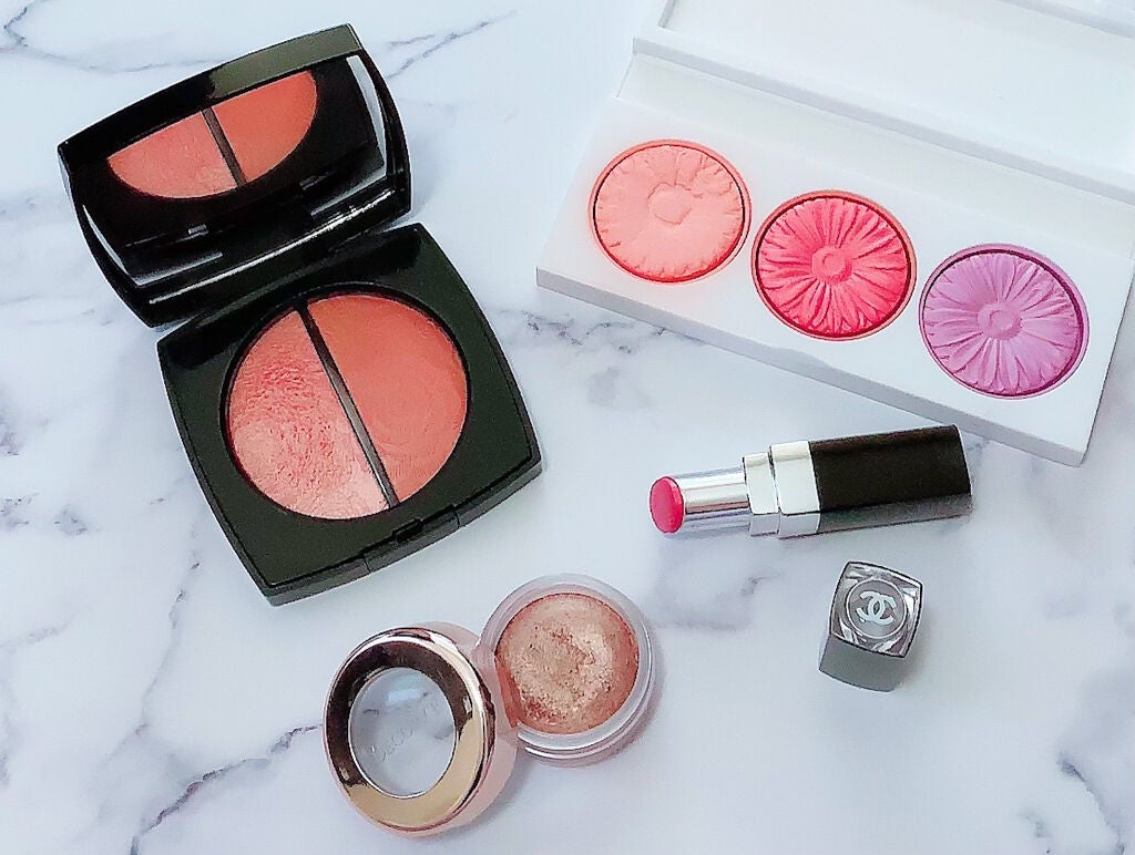 フルール ドゥ プランタン/CHANEL/パウダーチークを使ったクチコミ(3枚目)