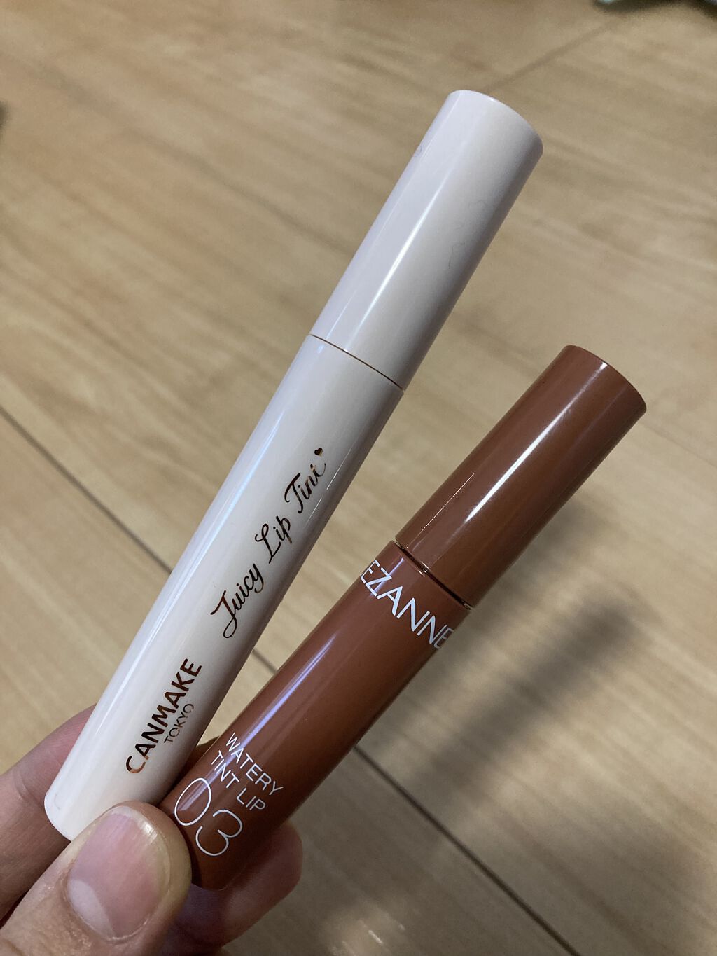 ウォータリーティントリップ/CEZANNE/リップティントを使ったクチコミ（1枚目）