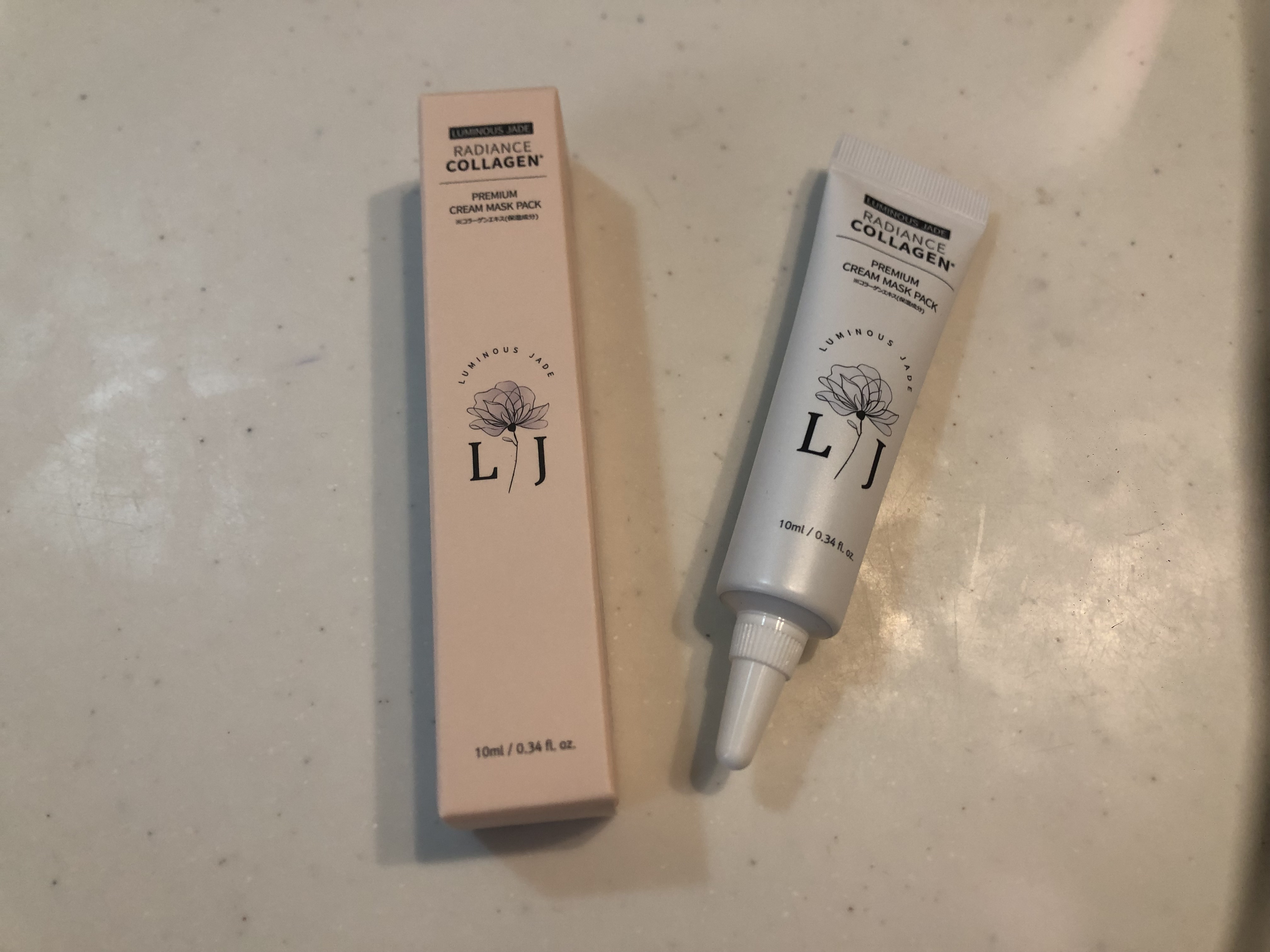 ラディアンスコラーゲンプレミアムクリームマスクパック/ LUMINOUS JADE/シートマスク・パックを使ったクチコミ（1枚目）