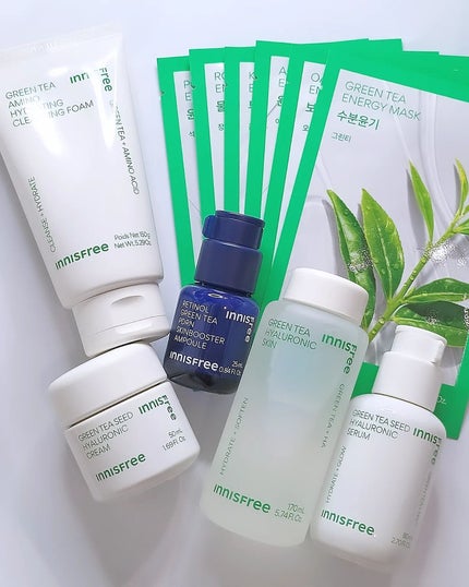 グリーンティーシード ヒアルロン セラム ホリデー グリーンティーシード ヒアルロン セラム スペシャルセット/innisfree/美容液の画像