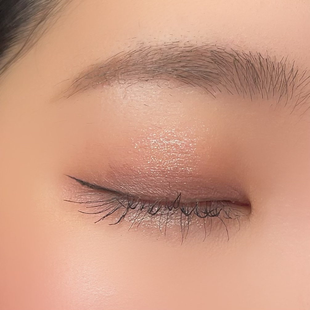 アディクション ザ アイシャドウ パール/ADDICTION/単色アイシャドウを使ったクチコミ（3枚目）