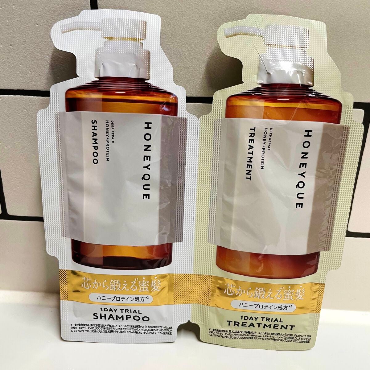 ディープリペア シャンプー モイスト/ヘアトリートメント モイスト/ハニーク/市販シャンプーを使ったクチコミ(1枚目)