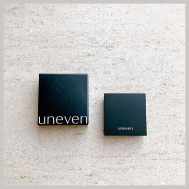 uneven アイシャドウ クルーシャルのクチコミ「uneven
アニヴェン　アイシャドウ 
1430円(税込)


crucial
太陽に照らさ.....」（1枚目）