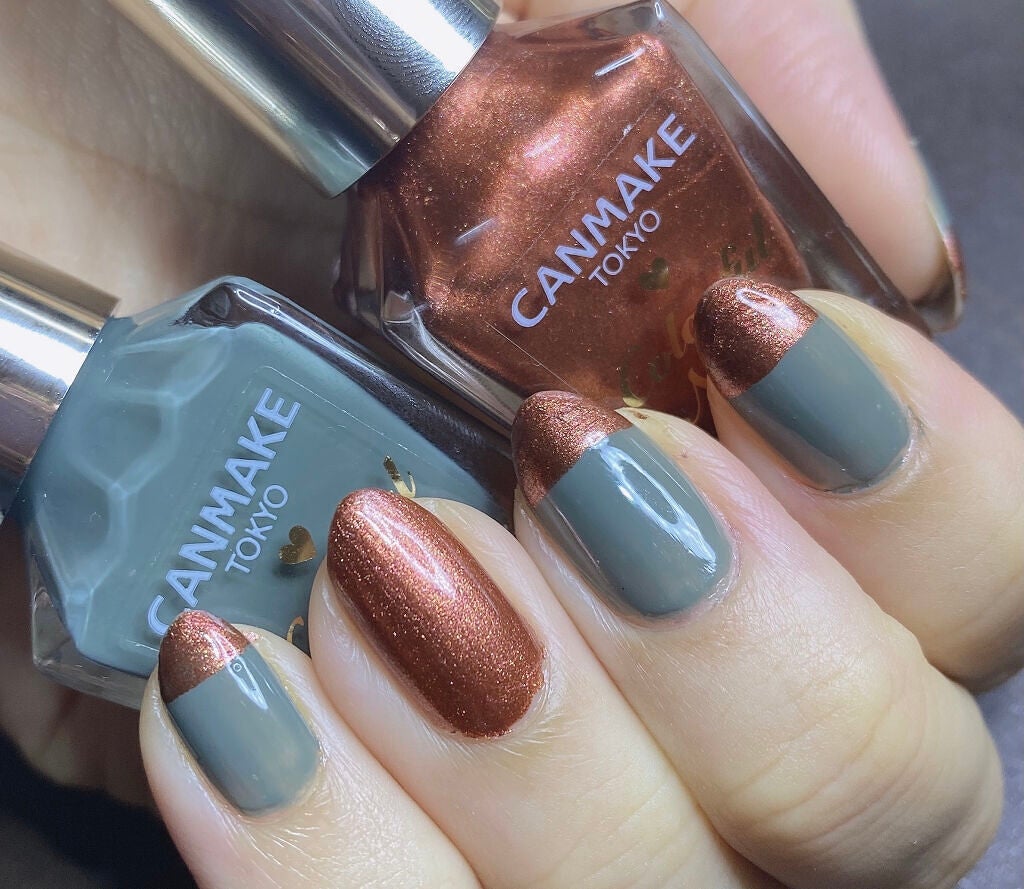 カラフルネイルズ/キャンメイク/マニキュアを使ったクチコミ(4枚目)