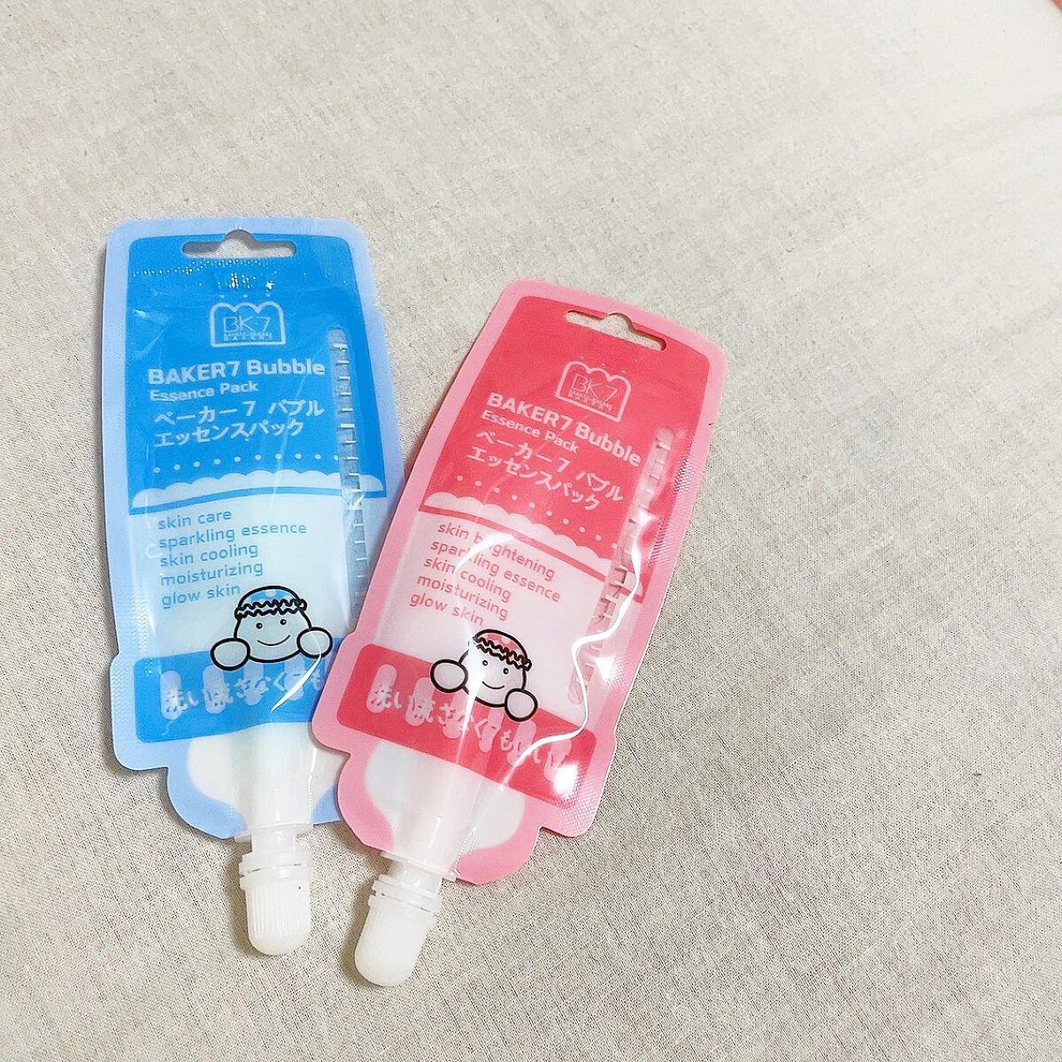 マジックバブルエッセンスパックMINI/BAKER7/シートマスク・パックを使ったクチコミ(1枚目)