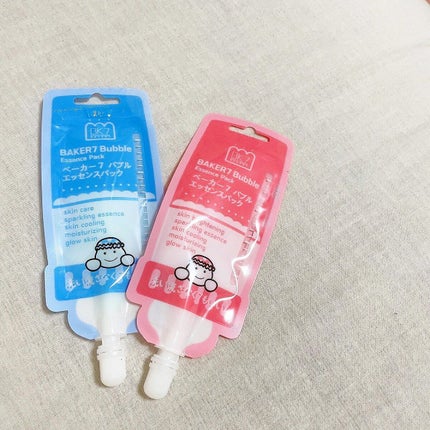 マジックバブルエッセンスパックMINI/BAKER7/シートマスク・パックを使ったクチコミ(1枚目)