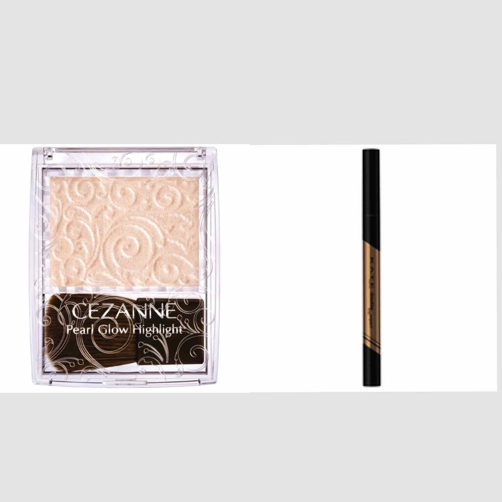 パールグロウハイライト/CEZANNE/パウダーハイライトを使ったクチコミ（3枚目）