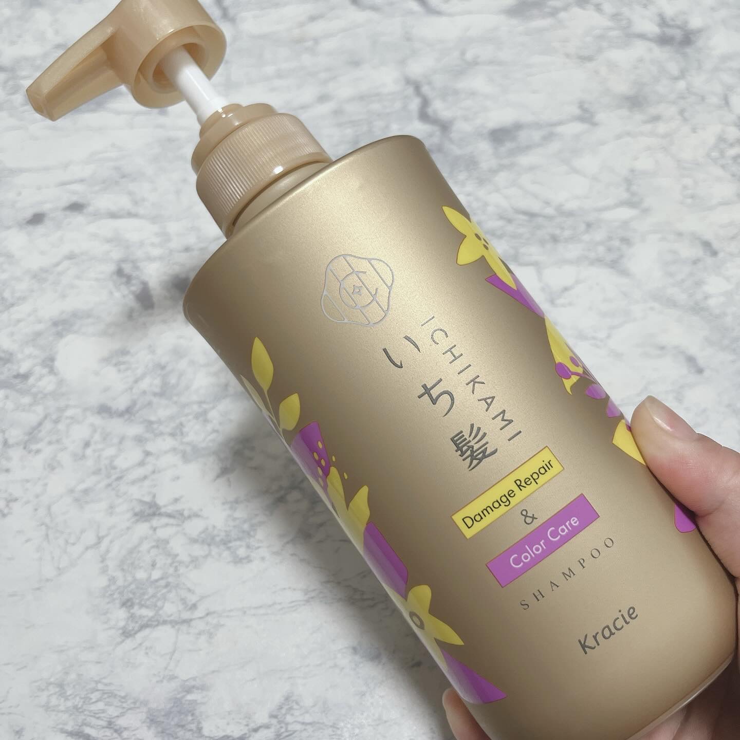 ダメージリペア＆カラーケア トリートメント/いち髪/洗い流すヘアトリートメントを使ったクチコミ（2枚目）