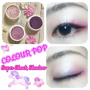 Super Shock Shadow/ColourPop/パウダーアイシャドウを使ったクチコミ（1枚目）