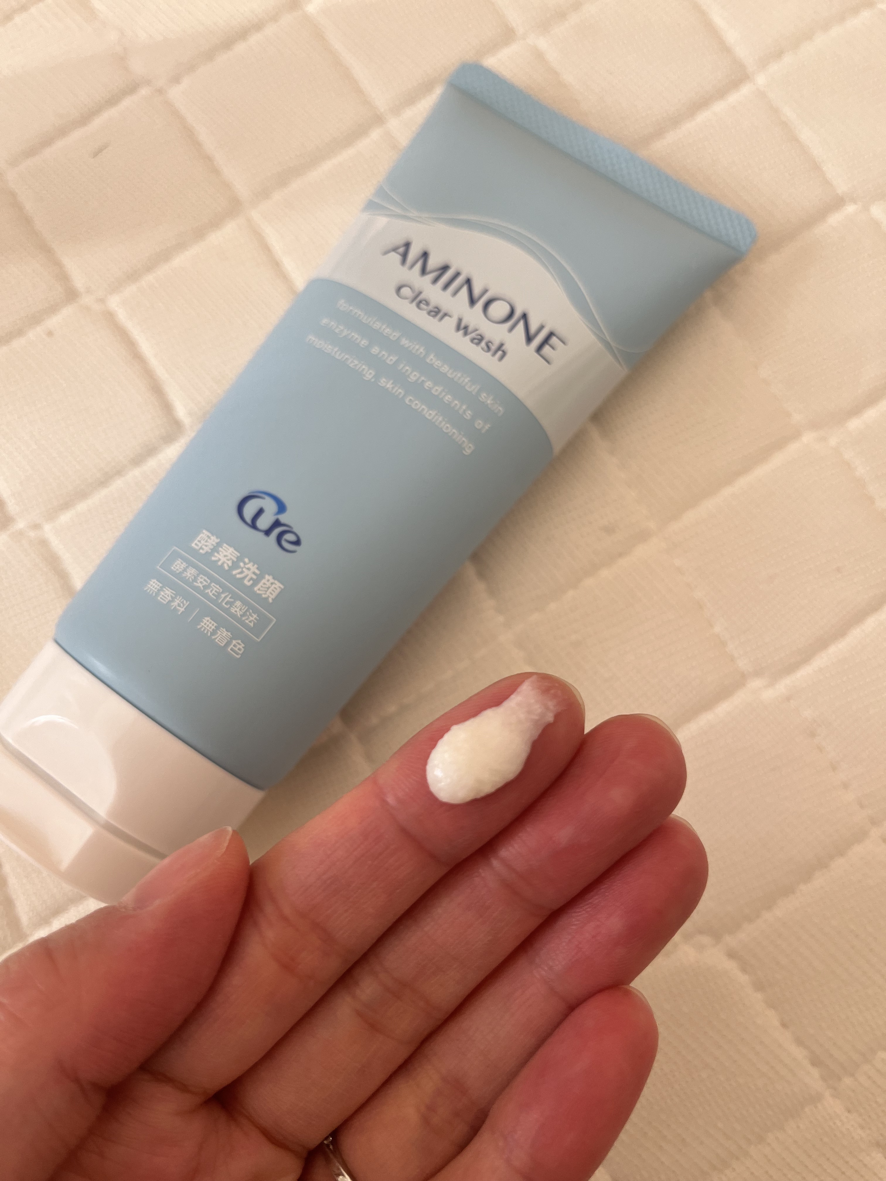 アミノネクリアウォッシュ/Cure/洗顔フォームを使ったクチコミ（2枚目）