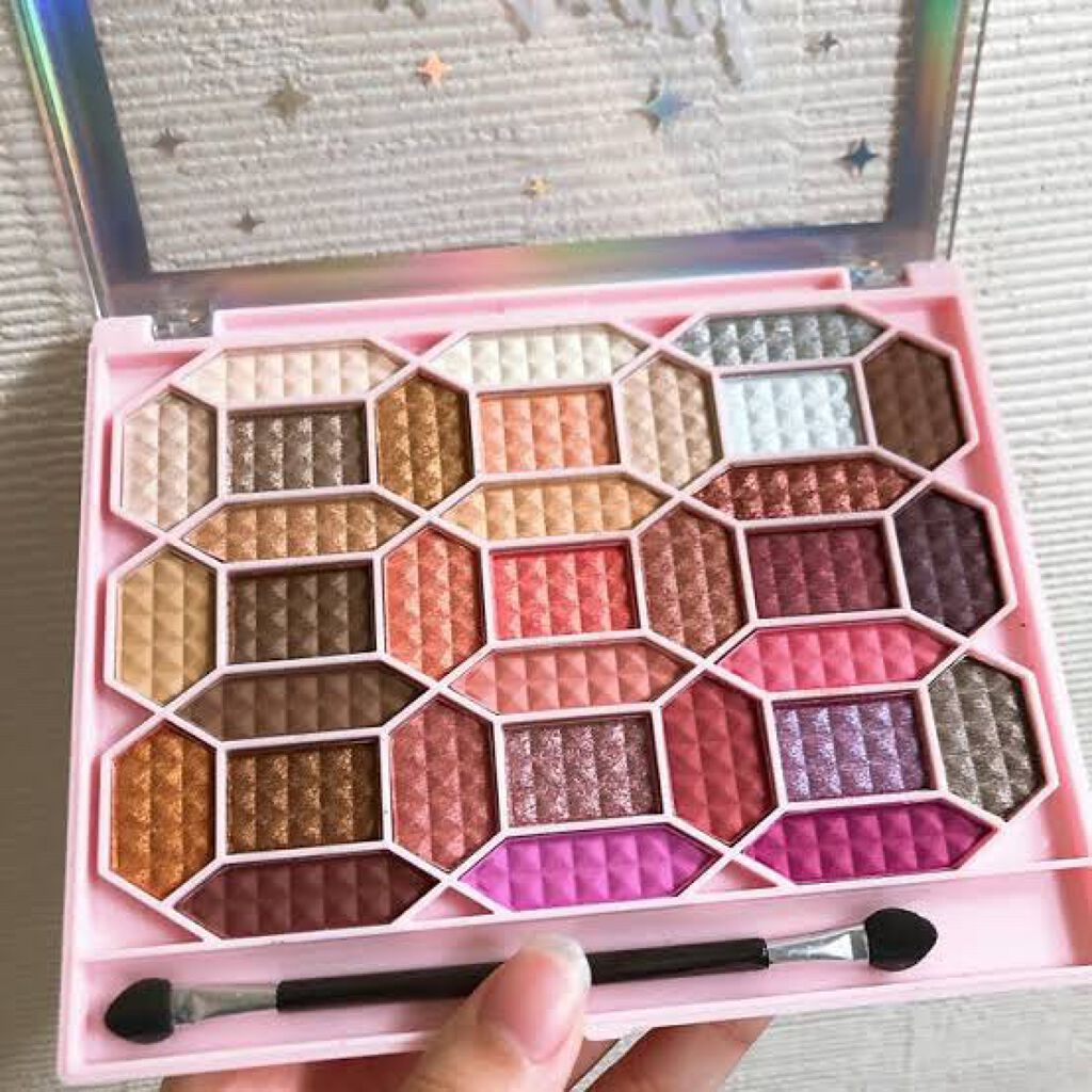 33色プロアイシャドウパレット/Dolly Angel/アイシャドウパレットを使ったクチコミ(1枚目)