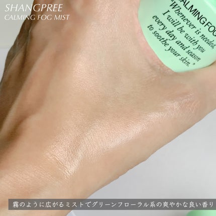 AA CALMING FOG MIST/Shangpree/ミスト状化粧水を使ったクチコミ(3枚目)