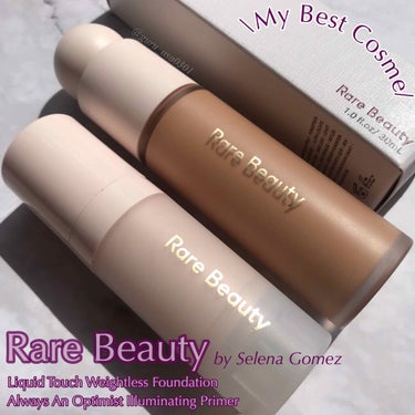 Rare Beauty Liquid Touch Weightless Foundationのクチコミ「
🌼2020My Best Cosme🌼（ベースメイク編）

♬セレーナ・ゴメスプロデ.....」（1枚目）