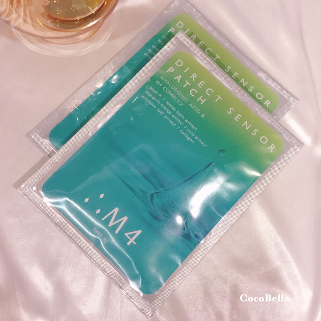 ダイレクトセンサーパッチ/∴M4/シートマスク・パックを使ったクチコミ(1枚目)