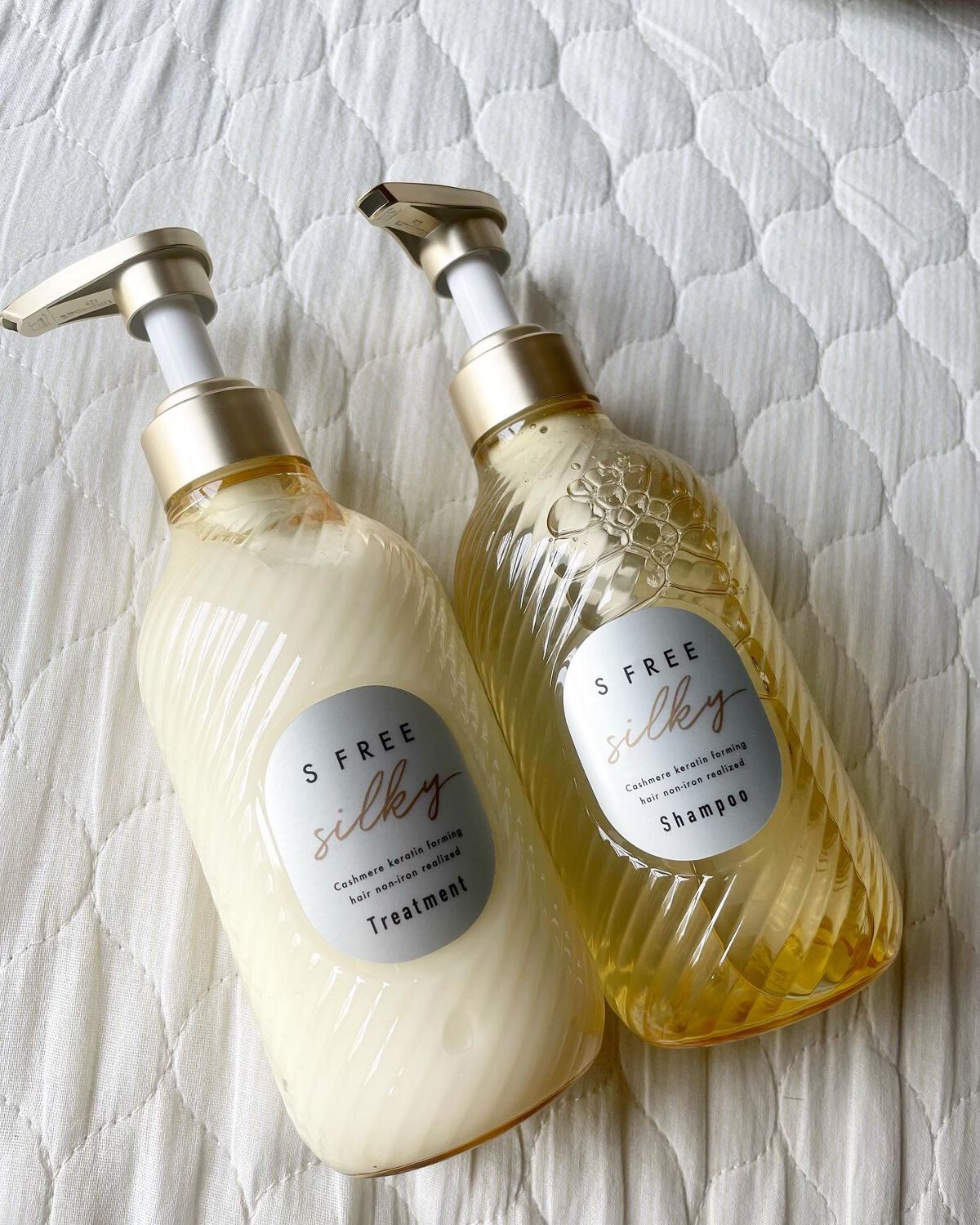 シャンプー シルキースムース／トリートメント シルキースムース  シャンプー/S FREE/市販シャンプーを使ったクチコミ（1枚目）