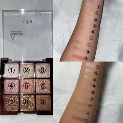 ワンピックアイシャドウパレット/APLIN/アイシャドウパレットを使ったクチコミ(2枚目)