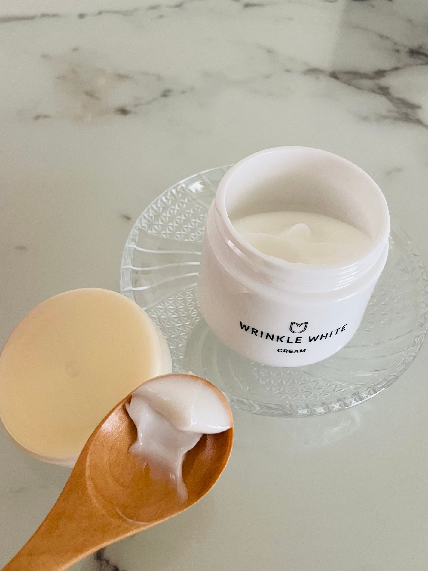 薬用リンクルホワイトクリーム/明色/フェイスクリームを使ったクチコミ(2枚目)