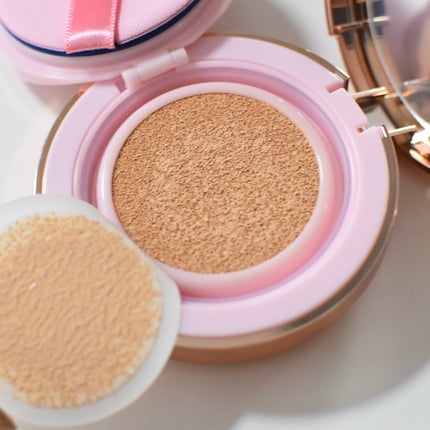 ピンクティーツリーカバークッション/APLIN/クッションファンデーションを使ったクチコミ(7枚目)