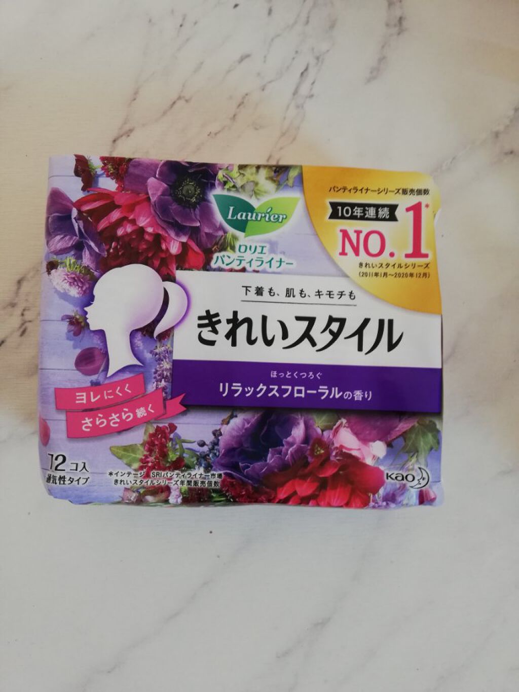 きれいスタイル ロマンティックローズの香り 72コ入/ロリエ/おりものシートを使ったクチコミ(1枚目)