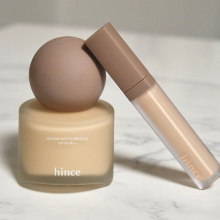 セカンドスキンファンデーション/hince/リキッドファンデーションを使ったクチコミ(8枚目)