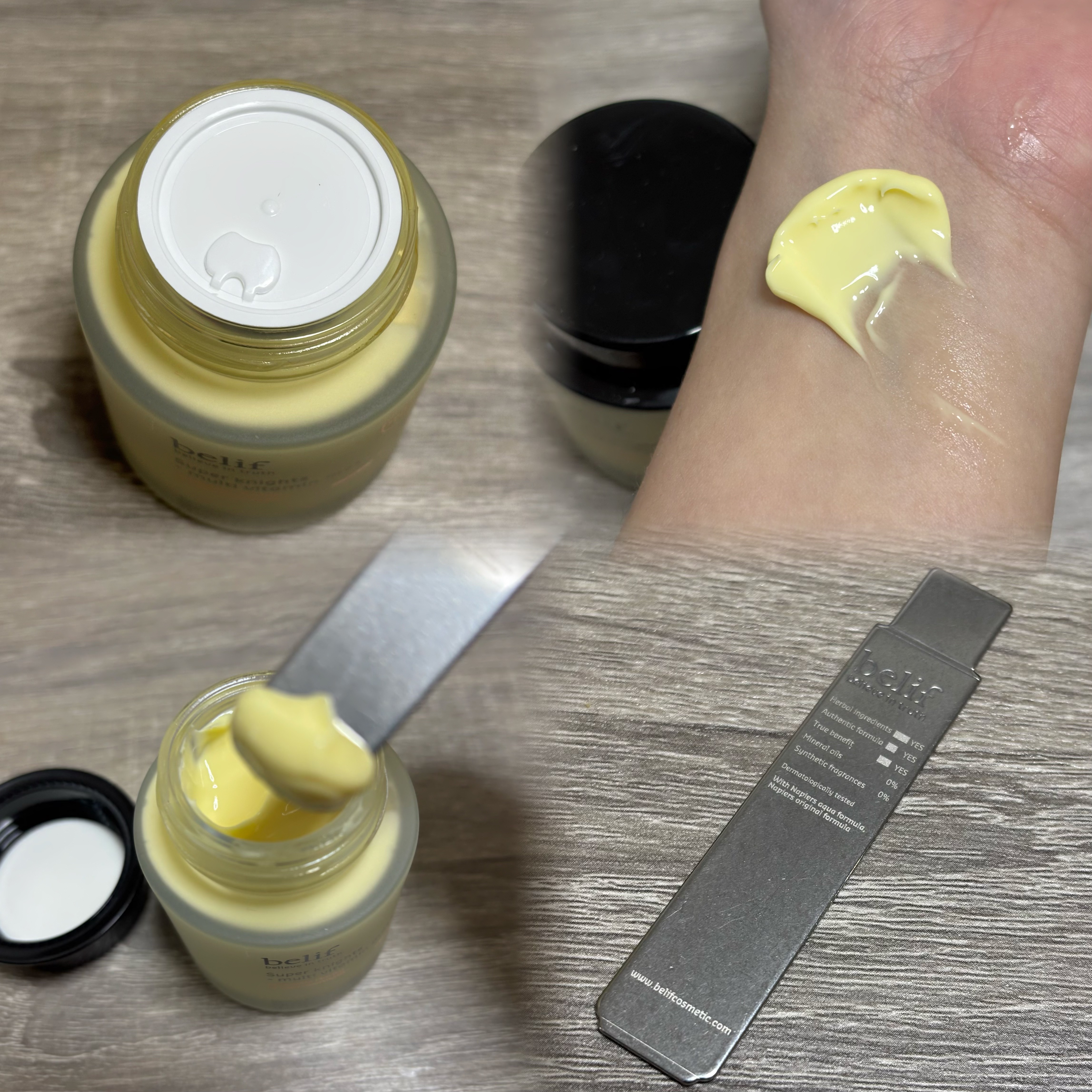 スーパーナイツ ビタミンマスク/belif/フェイスクリームを使ったクチコミ（2枚目）