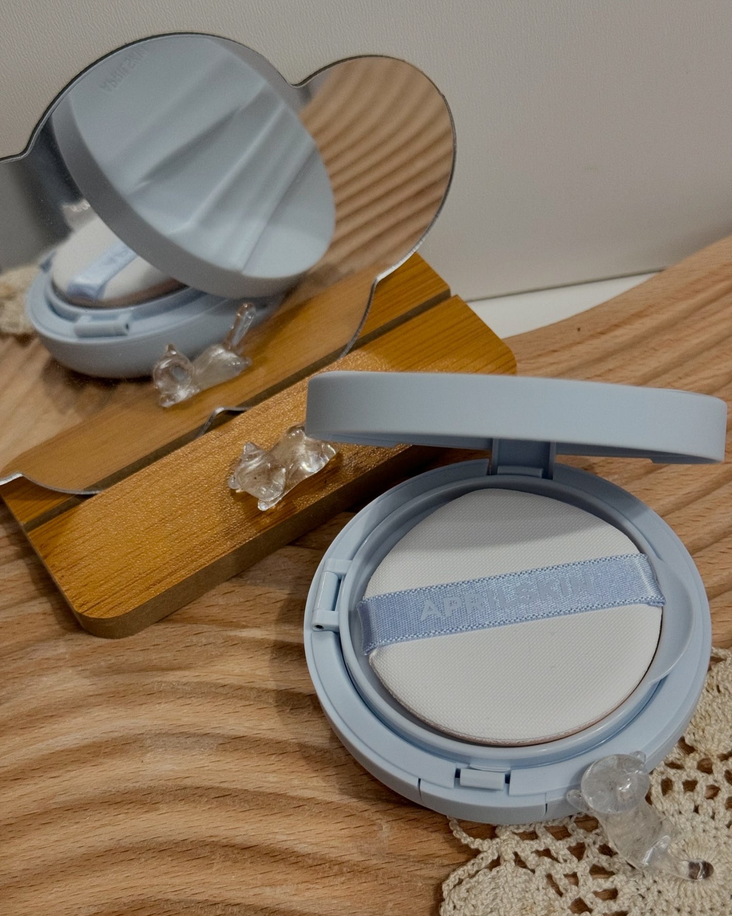 グロー マットクッション/APRILSKIN/クッションファンデーションを使ったクチコミ(2枚目)