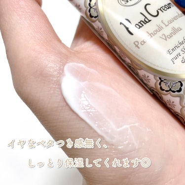 ハンドクリーム パチュリ・ラベンダー・バニラ 30ml/SABON/ハンドクリームを使ったクチコミ（2枚目）