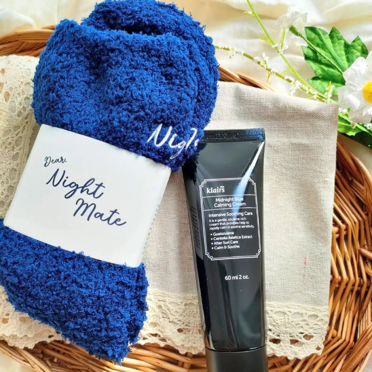 ミッドナイトブルーカーミングクリーム/Klairs/フェイスクリームを使ったクチコミ(1枚目)